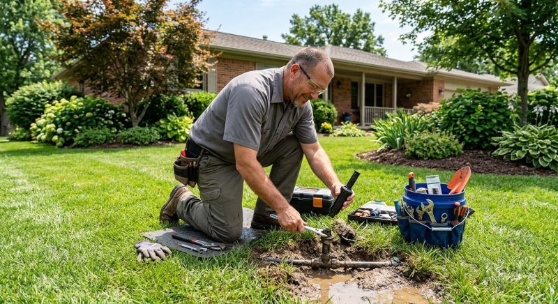Damaged Sprinkler Repair in Aiken, SC