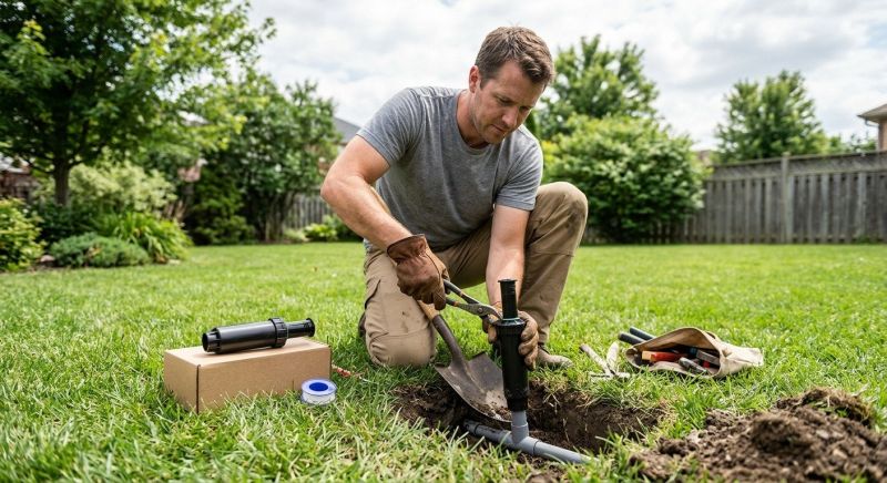 Garden Sprinkler Replacement in Aiken, SC
