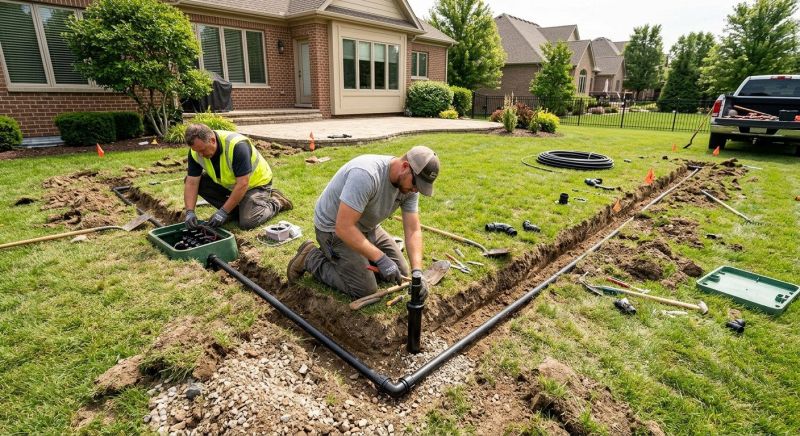 Grass Sprinkler Installation in Ventura County, CA