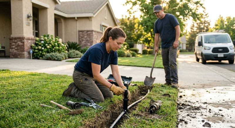 Sprinkler Line Repair in Honolulu, HI