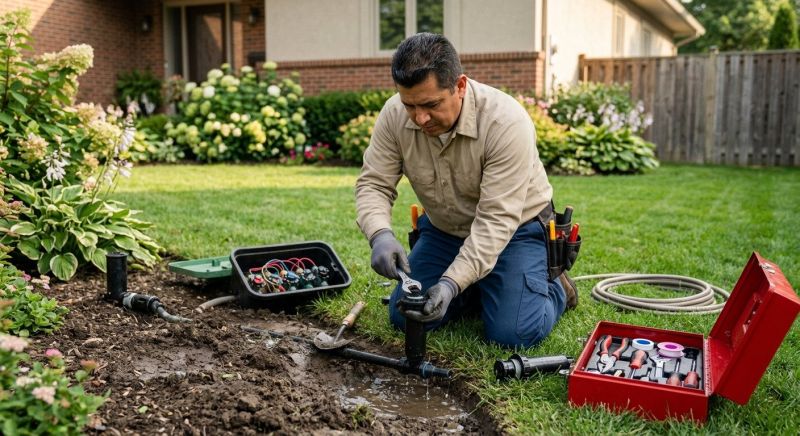 Sprinkler Plumbing Repair in Aiken, SC