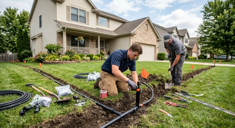 Sprinkler System Relocation in Aiken, SC