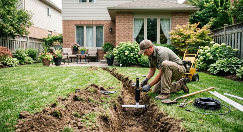Yard Sprinkler Installation in Aiken, SC